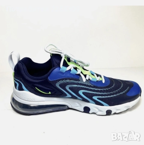 Nike - Air Max 270 React Racer Blue - Sneakers - Size: EU 38 , снимка 3 - Маратонки - 55089299