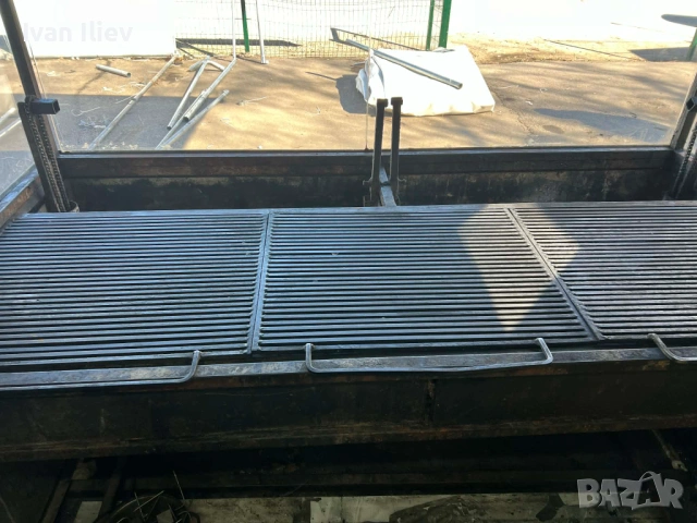 Скара на дървени въглища с грил, снимка 4 - Барбекюта - 54095291