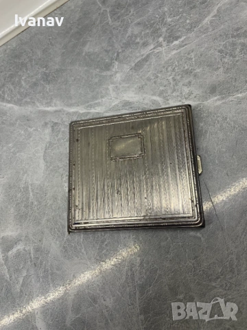 Метална кутия за цигари СССР, снимка 2 - Антикварни и старинни предмети - 53982984
