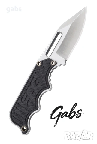 Малък тактически нож SOG Instinct Mini, неръждаема стомана 5CR15MOV, текстурирана G10 дръжка, снимка 4 - Ножове - 54369443