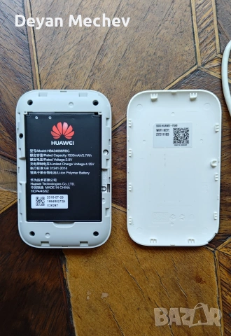 4G LTE Мобилен Wi-Fi Рутер (Бисквитка) Huawei E5573, снимка 7 - Рутери - 55275403