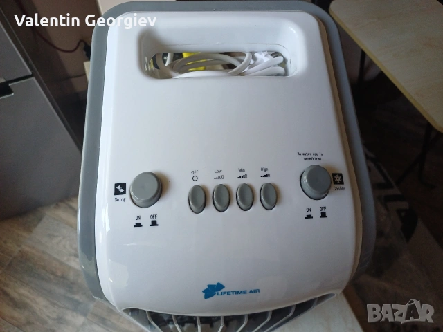 ​Мобилен охладител за въздух LIFETIME AIR (62W, 4L) , снимка 4 - Климатици - 55145792
