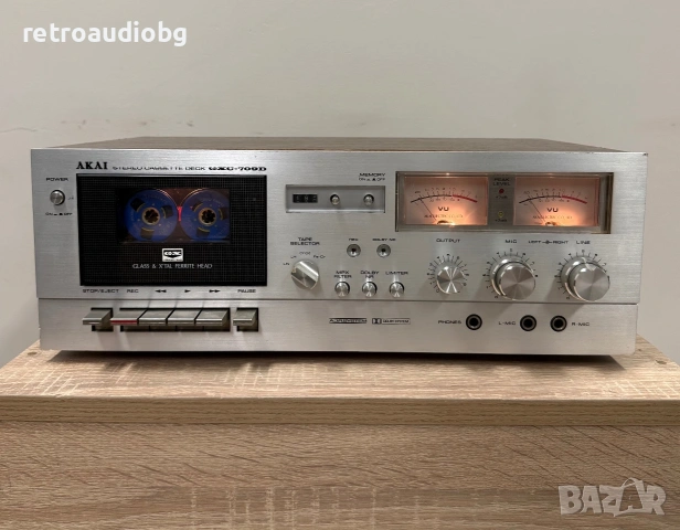 🔉Ретро дек AKAI GXC-709D - Профилактиран - Made in Japan🔉
