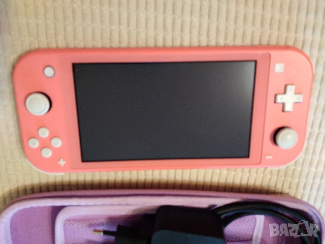 Nintendo Switch Lite - розова, снимка 7 - Nintendo конзоли - 54785748