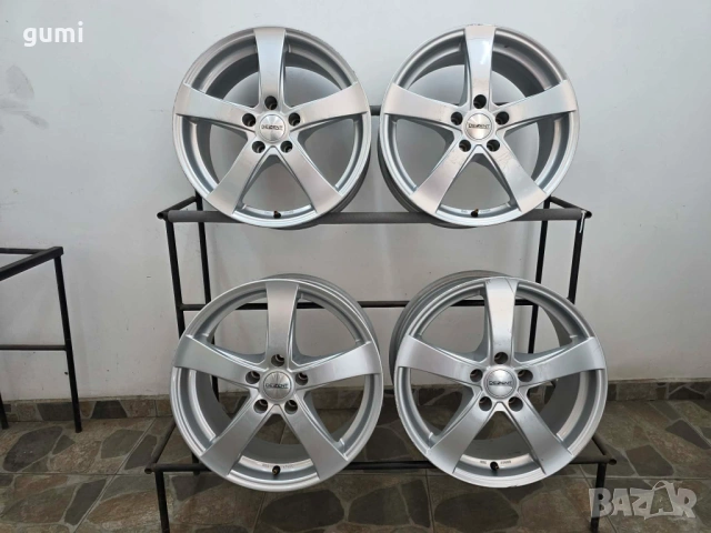 4бр 17ски джанти DEZENT за MERCEDES, AUDI, VW 5х112мм A170854 , снимка 5 - Гуми и джанти - 54717852