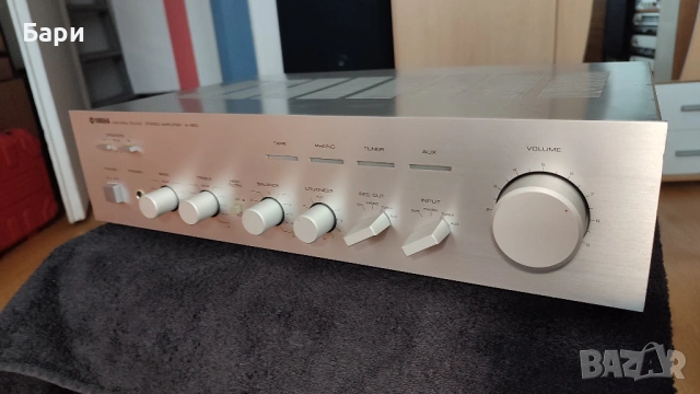Усилвател Yamaha A-460, снимка 3 - Ресийвъри, усилватели, смесителни пултове - 54187959