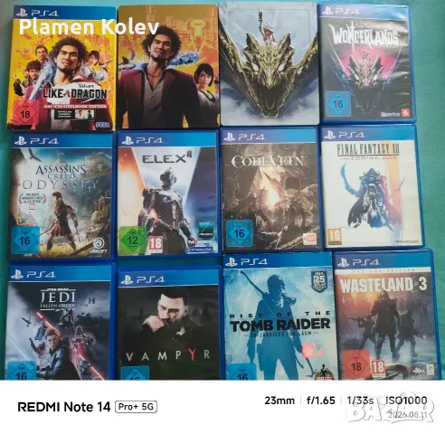 игри за плейстейшън 4/5, снимка 3 - Игри за PlayStation - 55625142