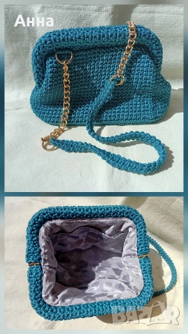 плетени чанти, снимка 3 - Чанти - 54324567