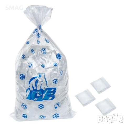 Прозрачни многократни кубчета за лед, 5x6см – 70 бр._1191249