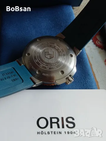 ORIS AQUIS SMALL SECOND DATE AUTOMATIC 45.5MM, снимка 11 - Мъжки - 55396305