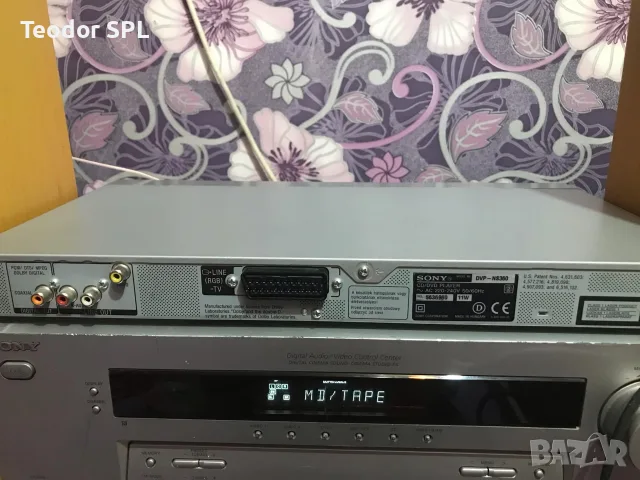 sony cd dvd player Dvp-ns360, снимка 7 - Плейъри, домашно кино, прожектори - 55600423