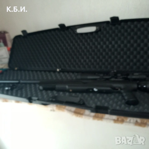 ПРОДАВАМ Въздушна пушка PCP Kral Arms Bigmax X Black кал.- 25 - 6.35 мм. - окомплектована на 100% , снимка 2 - Въздушно оръжие - 54810855