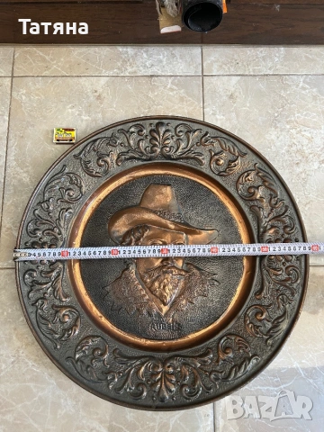 Голямо медно пано , снимка 2 - Пана - 54251022
