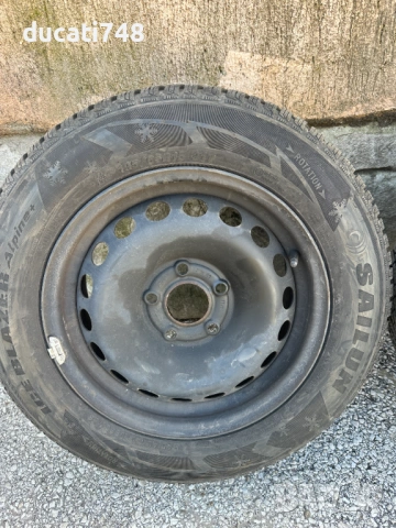 4бр. железни джанти 15", 5х114.3, 66.1 - Renault, снимка 2 - Гуми и джанти - 54127861