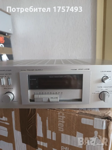 Усилвател  AKAI AM-U 03, снимка 3 - Ресийвъри, усилватели, смесителни пултове - 54714060