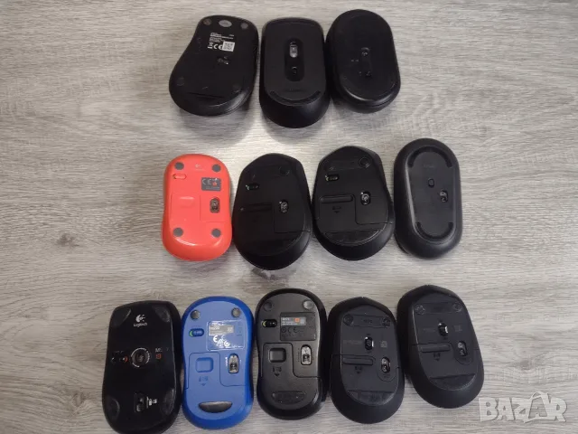 Разчистване 12 броя безжични мишки Logitech, снимка 5 - Клавиатури и мишки - 55649031