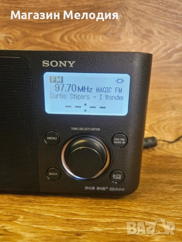 Радио Sony XDR-S61D – Кристален звук с DAB+ и класическо FM, снимка 3 - Радиокасетофони, транзистори - 54591356