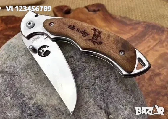 Сгъваем нож Elk Ridge 78х195 мм , снимка 2 - Ножове - 53978396