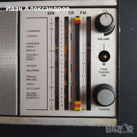 Съветско радио Сокол-308, снимка 2 - Радиокасетофони, транзистори - 54058081