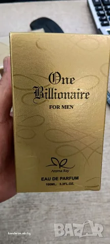 One Billionaire Парфюм 100 мл . , снимка 7 - Мъжки парфюми - 55332257