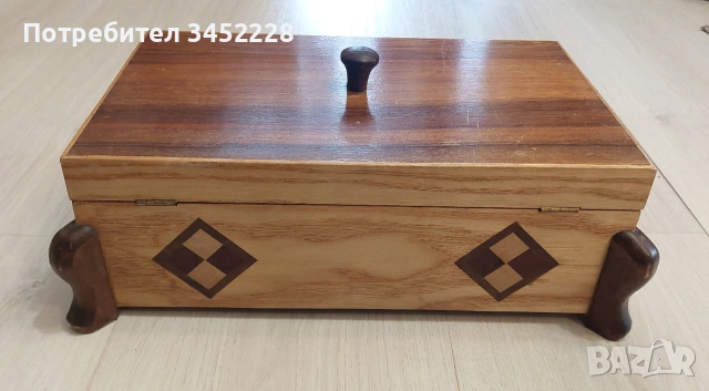 Кутия дървена с ключе за ценители , снимка 5 - Декорация за дома - 54000130