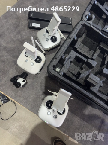 DJI Phantom 3 Professional – Пълен комплект с 3 дистанционни и резервни части, снимка 4 - Дронове и аксесоари - 55014393
