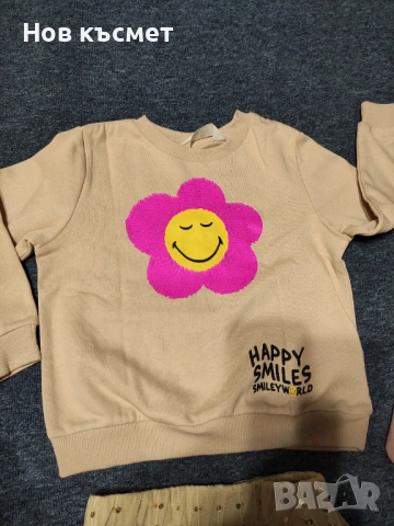 Нови детски дрехи H&M за момиче, размер 98/104, 104, 116, 134 рокля Bambie , снимка 6 - Детски Блузи и туники - 54010818