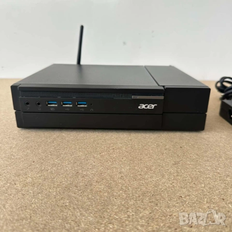 • Модулен мини компютър Acer Veriton N6640G/Intel Core i5-6400T/8GB RAM/256GB SSD/PCIe слот