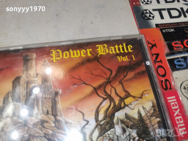 POWER BATTLE VOL.1 CD-ВНОС GERMANY 1006260944H2E6R, снимка 8 - CD дискове - 54843607