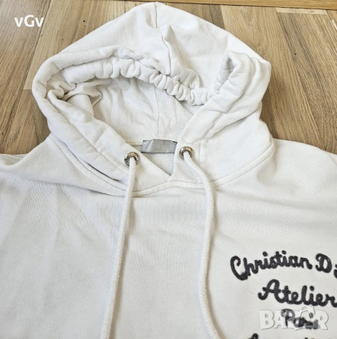 Мъжки суитшърт Christian Dior Atelier Hooded - M, снимка 4 - Суичъри - 54165107