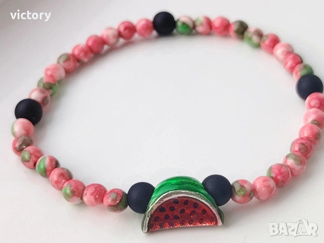 Гривна 🍉 Summer Blush, снимка 2 - Гривни - 54186115