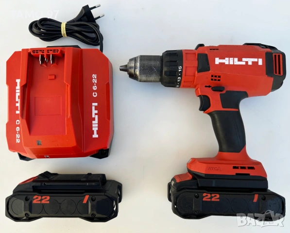 Hilti SF 10W-22 ATC - 4 Скоростен мощен винтоверт 22V Nuron