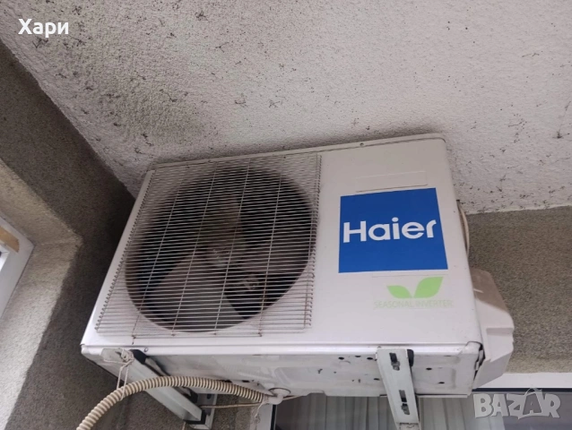 Инверторен климатик Haier 12-ка (12 000 BTU), снимка 5 - Климатици - 54848515