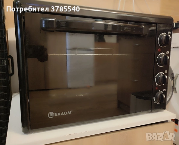 Готварска Печка - Елдом Отлично състояние!, снимка 2 - Печки, фурни - 54493040