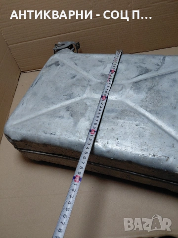 Соц Стара Руска Алуминиева Туба За Гориво 20тл. НОМЕР 1570., снимка 12 - Антикварни и старинни предмети - 54512202