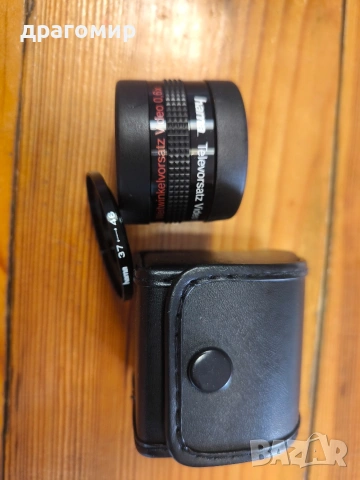 hama video -objektiv 2 in 1 37mm+46mm, снимка 7 - Обективи и филтри - 54604498