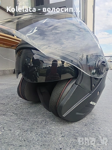 Acerbis Firstway каска за скутер мотор M размер, снимка 2 - Аксесоари и консумативи - 55225703