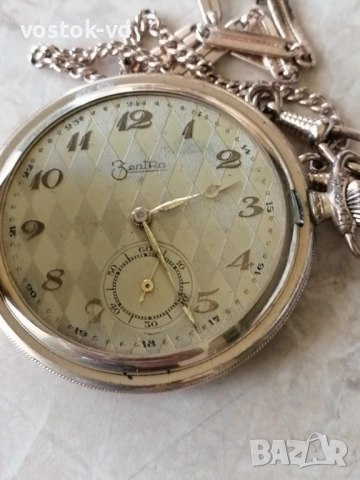 ZENTRA - ДЖОБЕН ЧАСОВНИК РАБОТЕЩ , снимка 1 - Антикварни и старинни предмети - 54335091