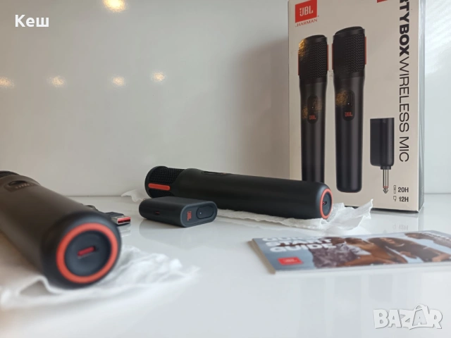 JBL Partybox Wireless Mic (нови), снимка 3 - Микрофони - 54367950