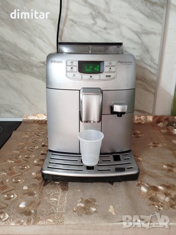 Кафе машина Saeco Intelia EVO Onhe touch Cappuccino , снимка 2 - Кафемашини - 55111705