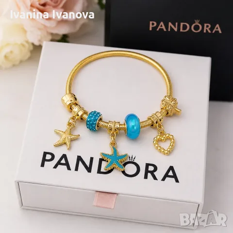 Дамски гривни тип Pandora – избери 3 за 30 €, третата подарък, снимка 6 - Гривни - 55622919