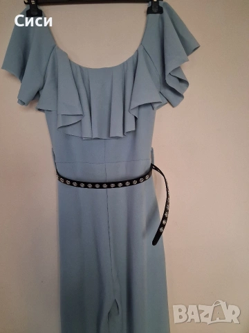 Дамски светло син гащеризон , снимка 3 - Гащеризони - 54367413