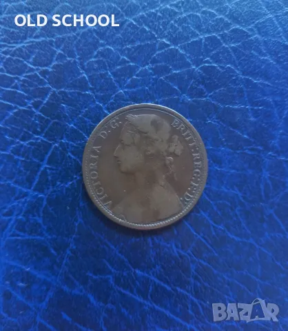 Едно пени 1875 Виктория