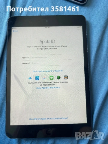 Ipad mini 2, 16gb, locked, 93% battery life