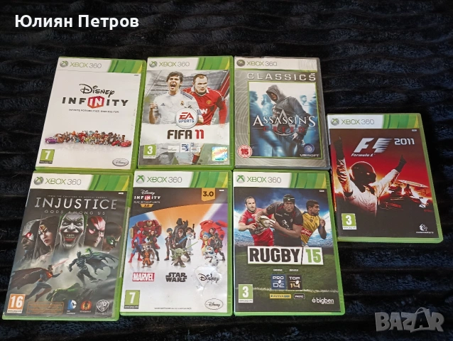 7бр Игри за Хbox360 цена 25€