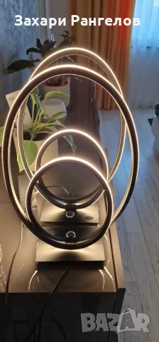 ✨ Дизайнерска LED настолна лампа WOFI (Германия), снимка 6 - Лед осветление - 55350597