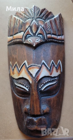 Дървени маски за декорация 