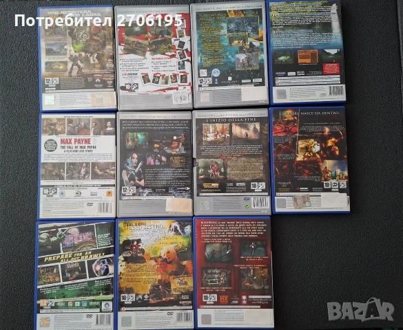 Лот игри за ПС2/PS2, снимка 4 - Игри за PlayStation - 55076695