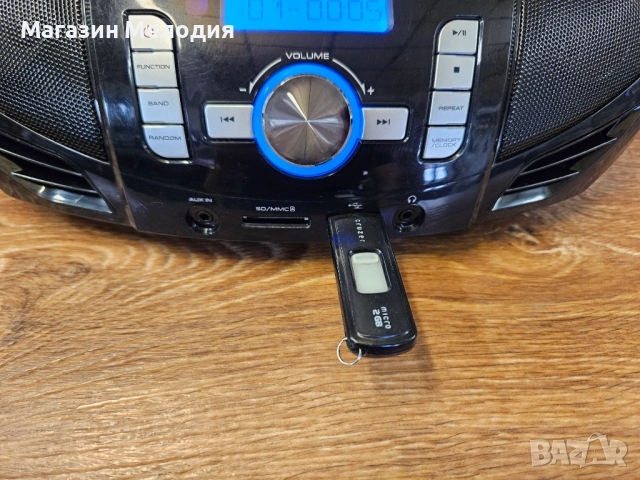 Радио с диск и usb Hitachi CX77mp3u , снимка 5 - Радиокасетофони, транзистори - 54712894