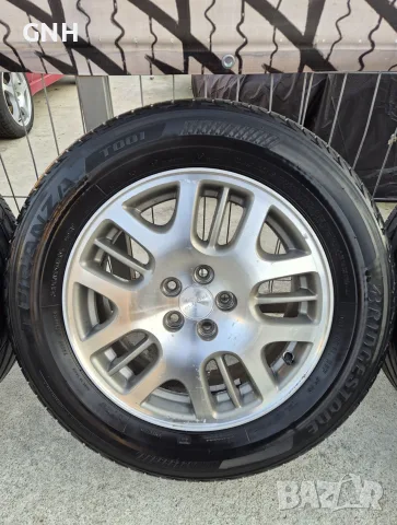 Джанти Enkei 16 цола , 5х100 , 6.5j ,et48 , 215/60/16 Subaru, снимка 4 - Гуми и джанти - 55412485